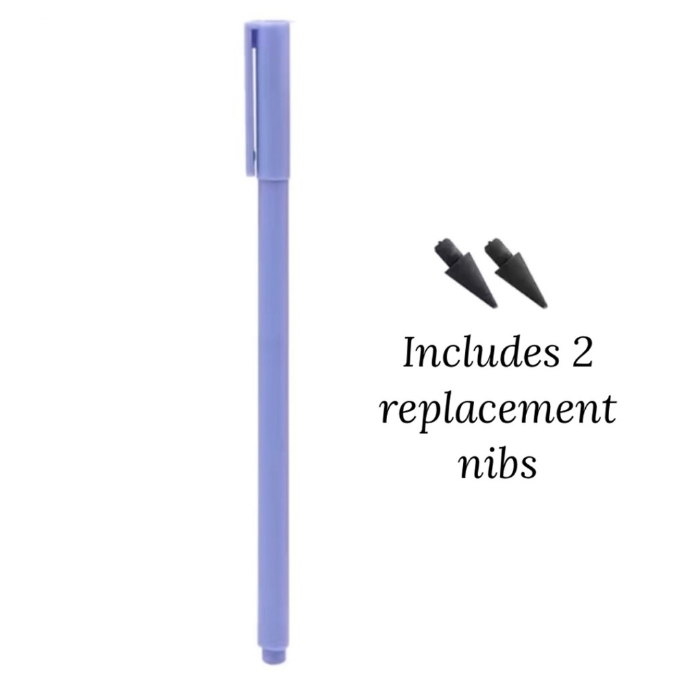 🍒🍒 (Bundle Only) Slim Purple Infinity Pencil with Replacement Nibs